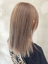 ペスカ 長町南店(pesca)&nbsp;ミルクティーベージュ (ブリーチ1回以上) OIKAWA