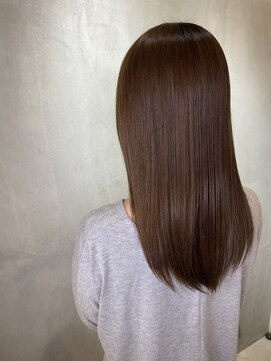 アンダーバーホワイトモデ 河内長野(_WHITE mode) ☆ 艶髪ブラウンアッシュ