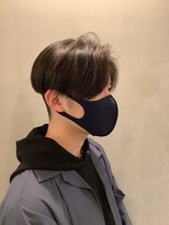 サンロード美容室&nbsp;刈り上げマッシュ　ハイライト