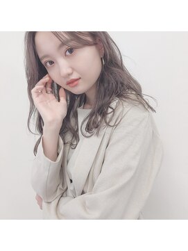 ガーランドウメダ(Garland umeda) ラベンダーアッシュ×ニュアンスウェーブ