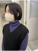 顎ラインボブヘア