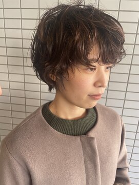 ヘアアンドスペース ベロン(hair&space velon) パーマボブ