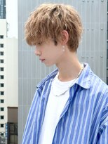 ロンド ローガン 名駅(Lond LOGAN)&nbsp;メンズミルクティーベージュマッシュ