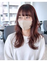 レミエ ダイカンヤマ(lemiie)&nbsp;ロングウルフ　レイヤーロング レイヤーカット