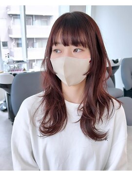 レミエ ダイカンヤマ(lemiie) ロングウルフ　レイヤーロング レイヤーカット