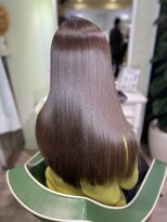 アルル 銀座(alulu)&nbsp;サラ艶チョコブラウン/20代30代ロングヘアー/髪質改善