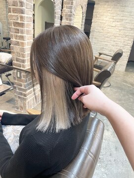 アクロ あべの店(ACRO) 隠せるイヤリングカラー×ベージュ