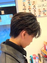 オーシャントーキョー サニー 原宿(OCEAN TOKYO Sunny)&nbsp;毛流れセンターパートニュアンスパーマカルマパーマ刈り上げ