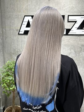 オルズ 渋谷(ALLZ) ハイトーンホワイトダブルカラーケアブリーチケアカラーレイヤー