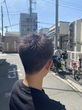 スウェル 船橋店(Swell) MEN'S/マッシュパーマ/ウルフ/アッシュブラック/カルマパーマ3