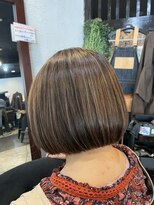 ヘアリゾート マンゴスティン(hair resort Mangosteen) ナチュラルハイライト