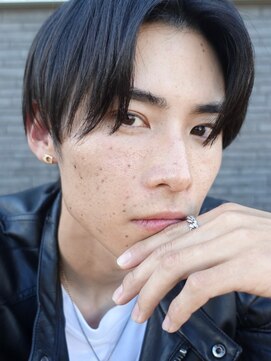 レンジヘアー(lange hair) センターパート【鈴鹿/四日市/津/メンズ/ニュアンスパーマ】