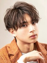 オーシャントーキョー サニー 原宿(OCEAN TOKYO Sunny)&nbsp;メンズヘアニュアンスパーマセンターパート刈り上げメンズカラー