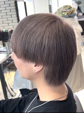 オーシャントーキョー 渋谷神南(OCEAN TOKYO) アッシュグレージュマッシュツーブロック