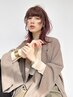 【人気No.3】カット+極潤ケアカラー+ケアカラー専用 Tr ￥13200