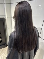 ヘアーアンドメイク ビス(HAIR&MAKE bis)&nbsp;寒色グレージュ/髪質改善トリートメント/ワンカラー【あさみ】