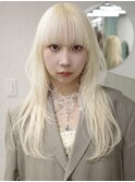 抜きっぱなしブロンド、ロング