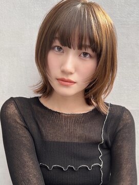 ミンクス 青山店(MINX) 【MINX】似合わせ小顔レイヤーボブウルフ_表参道/髪質改善