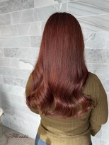 ジル アンク(Jill ankh)&nbsp;《Jillankh 姫路駅前》ピンクブラウン　髪質改善カラー　ロング