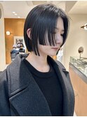 大人ショートカット/ショートボブ/ショートヘア/姫カット