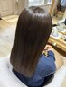 【忙しい方にオススメ】カット+縮毛矯正+カラー+トリートメント￥27500→22000