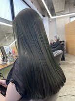 ネウィ 天王寺(newi)&nbsp;オリーブグレージュ/オリーブ/髪質改善ストレート