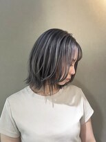 エイト 難波店(EIGHT namba)&nbsp;ショートレイヤー×バレイヤージュ