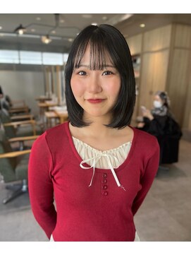 ゼストプラス(ZEST plus) 大人可愛い暗髪カラー♪【Luna】