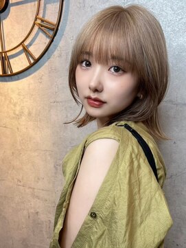 リム(RIM.) 【レイヤーボブ/ミルクティーベージュ】