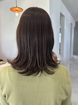 ミュゼプリュム(Musee plume) たっぷりハイライトページュカラー