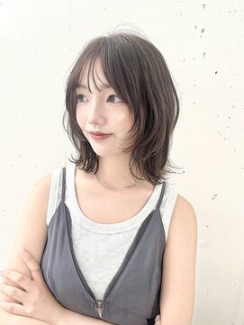 ビーチ(BEACH) 小顔フェイスレイヤー外ハネボブ