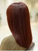 ３０代×ロングレイヤ×KPオレンジブラウン