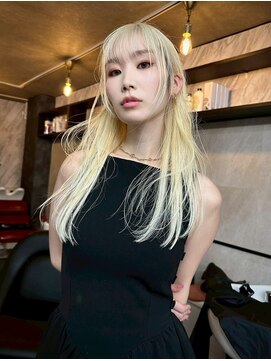 パレット 難波(Palette) ショートウルフハイライトマッシュウルフシースルーマッシュ