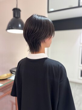 ビーハイブアヴェダ PARCO2店(BEHIVE AVEDA) 中性メンズウルフ【三橋由奈】