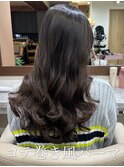 コテ巻き風パーマ／韓国風パーマ/デジタルパーマ/レイヤーカット