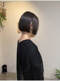 ワンレングスボブ/艶ボブ