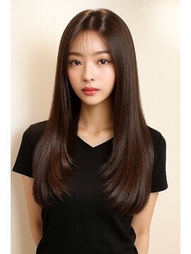 シンシア 布施店(sincere) 縮毛矯正×髪質改善で叶える自然な艶ストレート