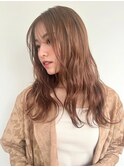 ゆるふわロングヘア/ココアベージュ/髪質改善/20代30代◎p越谷