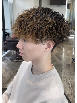 コーストバイマグ 塩尻店(COAST by Mag) 波巻きツイストスパイラルパーマ ツーブロック大人ヘア