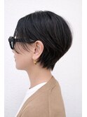 【大人女性に似合う】丸みシルエットのナチュラルショート