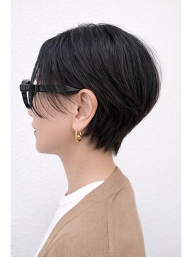 ペスコペスカ(PESCO PESCA) 【大人女性に似合う】丸みシルエットのナチュラルショート