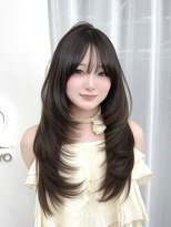アマトウキョウスマートサロン(AMA TOKYO×Smart Salon) 韓国スタイル/ナチュラルくびれヘア_くびれ巻き_レイヤーカット