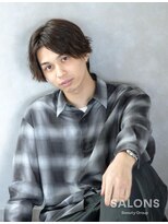 サロンズヘアー 松山鴨川店(SALONS hair)&nbsp;センターパート/メンズカット