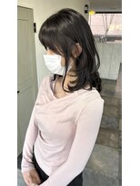 リズム(lysm)&nbsp;ミディアムレイヤー × ダークトーングレージュ