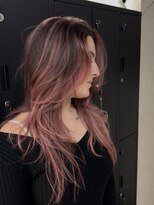 エル オオサカ 心斎橋店(L. OSAKA) チェリーレッド/レイヤーカット