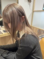 シダミノオ(sida MINOH) ミルクティーベージュ/髪質改善
