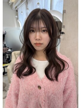 ネモネ バイ ミリー 梅田茶屋町(nemone by milly) こっくりラベンダーブラウン