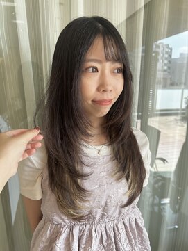 ザザ ZA/ZA 神楽坂 レイヤー高めなハイレイヤースタイル