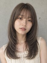 カールム(carlm)&nbsp;レイヤーカット/顔周りレイヤー/透明感カラー/髪質改善