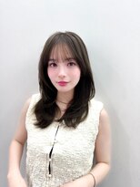 ミラ 新宿(MILA)&nbsp;グレージュカラー/韓国風巻き/レイヤーカット/髪質改善/縮毛